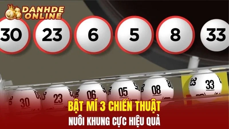 Bật mí 3 chiến thuật nuôi khung cực hiệu quả